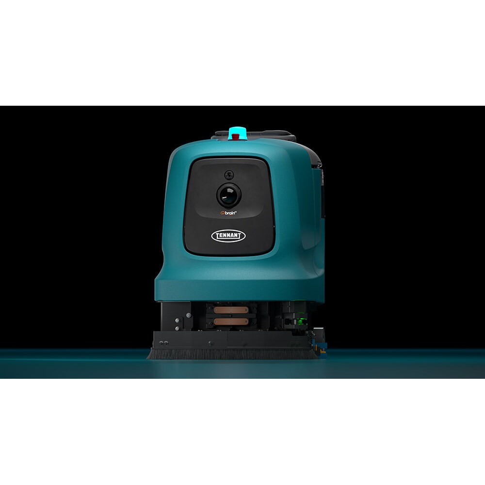 Produktabbildung: Tennant® Reinigungsroboter ROVR, mit 2 Scheuerbürsten, Laufzeit 6 Std.