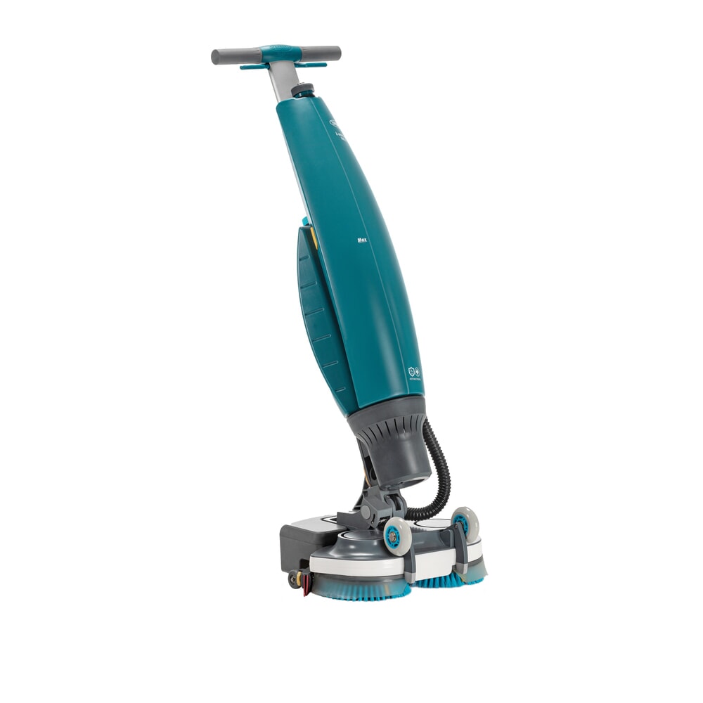 Produktabbildung Nr. 3: Tennant® Handgeführte Micro-Scheuersaugmaschine i-mop, mit gegenläufigen Doppelbürsten, Arbeitsbreite 368 mm