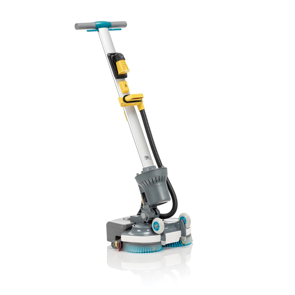 Produktabbildung Nr. 4: Tennant® Handgeführte Micro-Scheuersaugmaschine i-mop, mit gegenläufigen Doppelbürsten, Arbeitsbreite 368 mm