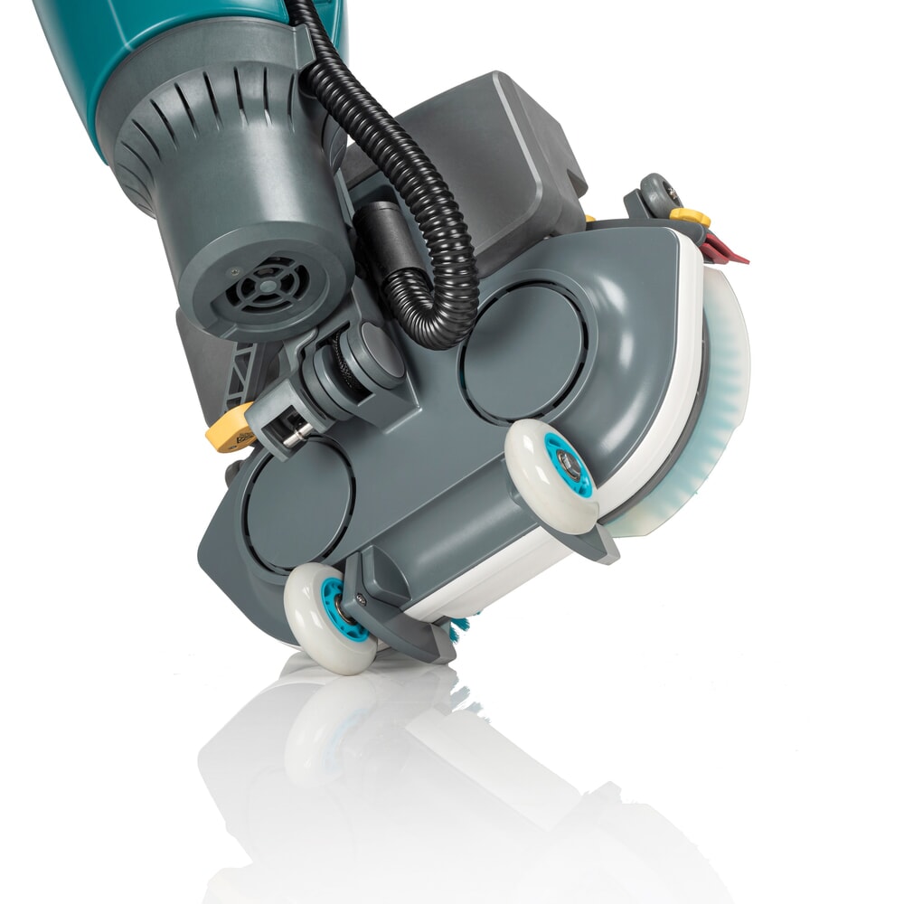 Produktabbildung Nr. 8: Tennant® Handgeführte Micro-Scheuersaugmaschine i-mop, mit gegenläufigen Doppelbürsten, Arbeitsbreite 368 mm