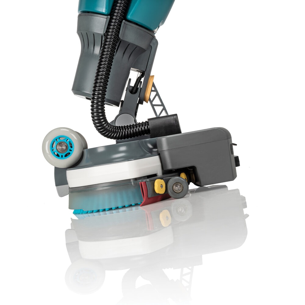 Produktabbildung Nr. 9: Tennant® Handgeführte Micro-Scheuersaugmaschine i-mop, mit gegenläufigen Doppelbürsten, Arbeitsbreite 368 mm