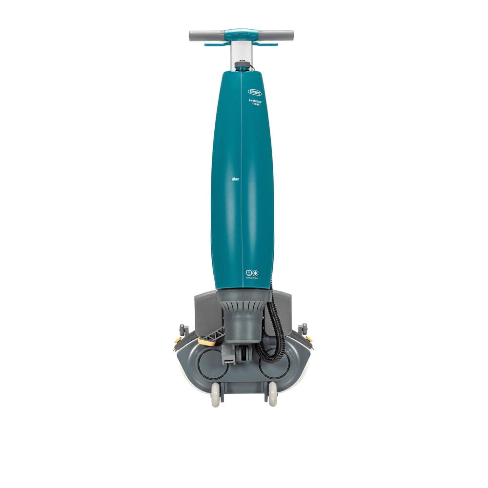 Produktabbildung Nr. 11: Tennant® Handgeführte Micro-Scheuersaugmaschine i-mop, mit gegenläufigen Doppelbürsten, Arbeitsbreite 368 mm
