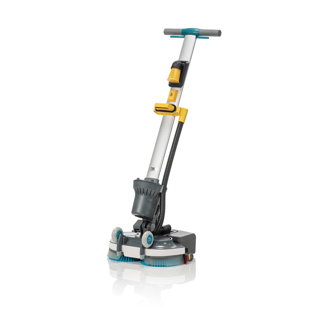 Produktabbildung Nr. 16: Tennant® Handgeführte Micro-Scheuersaugmaschine i-mop, mit gegenläufigen Doppelbürsten, Arbeitsbreite 368 mm