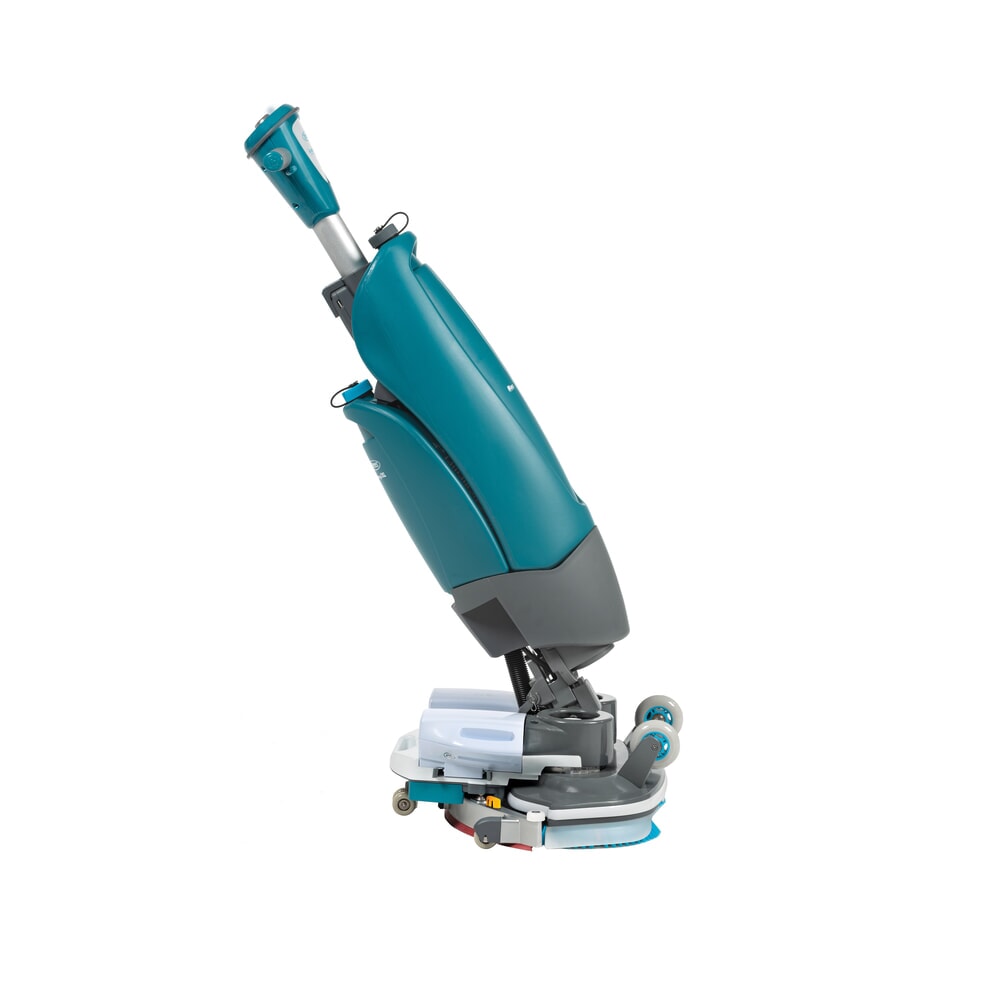 Produktabbildung Nr. 5: Tennant® Handgeführte Micro-Scheuersaugmaschine i-mop, mit gegenläufigen Doppelbürsten, Arbeitsbreite 460 mm, Stützsystem, Schnellwechsel-Sauglippe