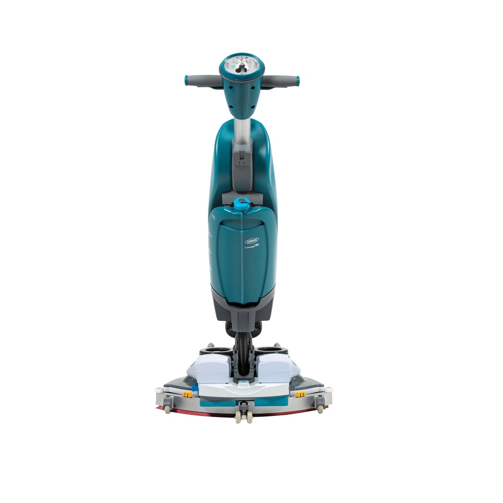 Produktabbildung Nr. 16: Tennant® Handgeführte Micro-Scheuersaugmaschine i-mop, mit gegenläufigen Doppelbürsten, Arbeitsbreite 460 mm, Stützsystem, Schnellwechsel-Sauglippe