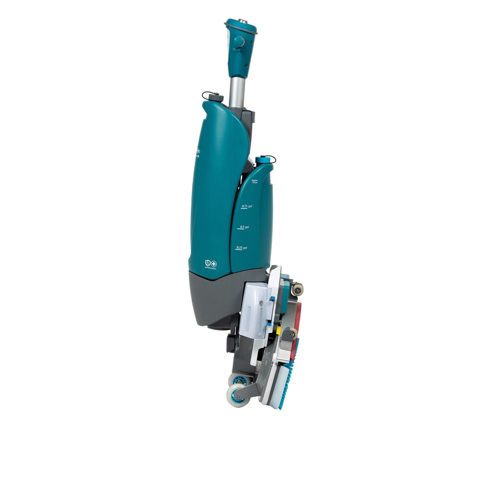 Produktabbildung Nr. 19: Tennant® Handgeführte Micro-Scheuersaugmaschine i-mop, mit gegenläufigen Doppelbürsten, Arbeitsbreite 460 mm, Stützsystem, Schnellwechsel-Sauglippe