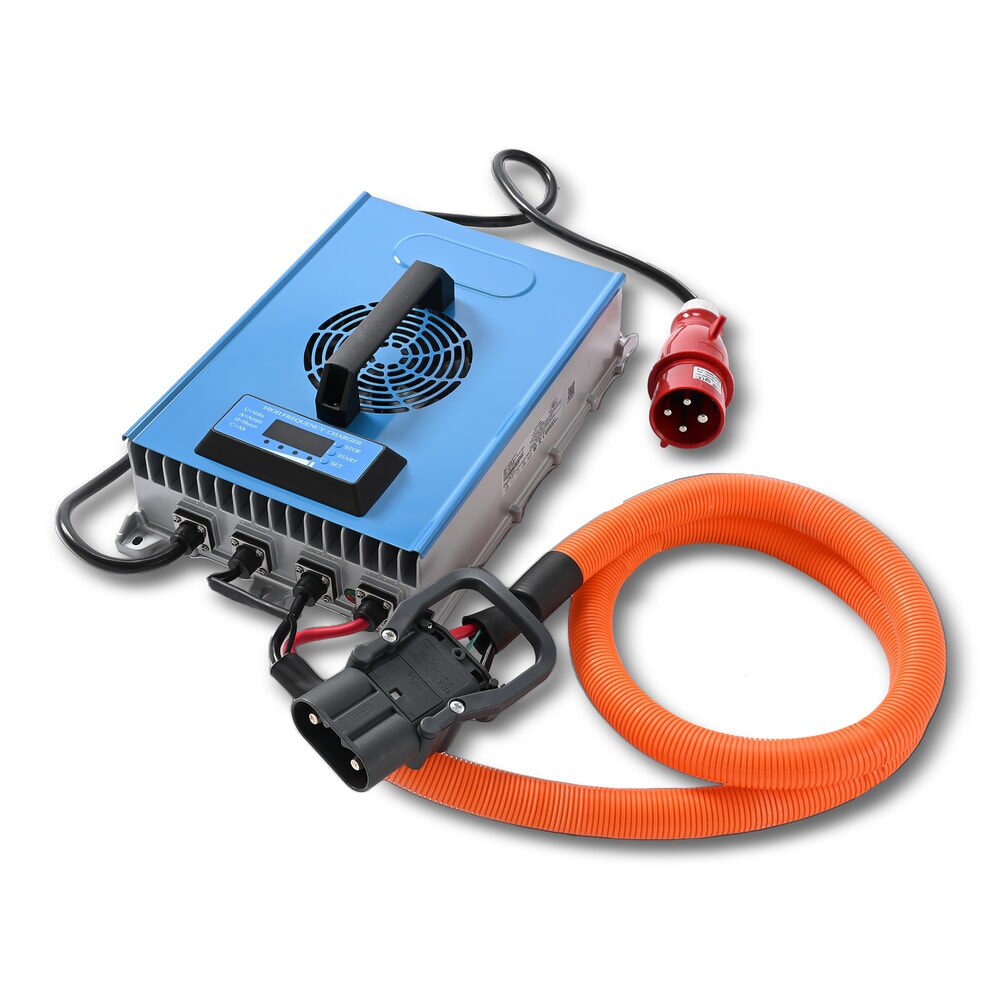 Produktabbildung: Externes Ladegerät D400, 80 V, 60 A, CEE red 32A, 4-pin - 3P+E für AntOn by Jungheinrich Elektro-Stapler CBH 2.0