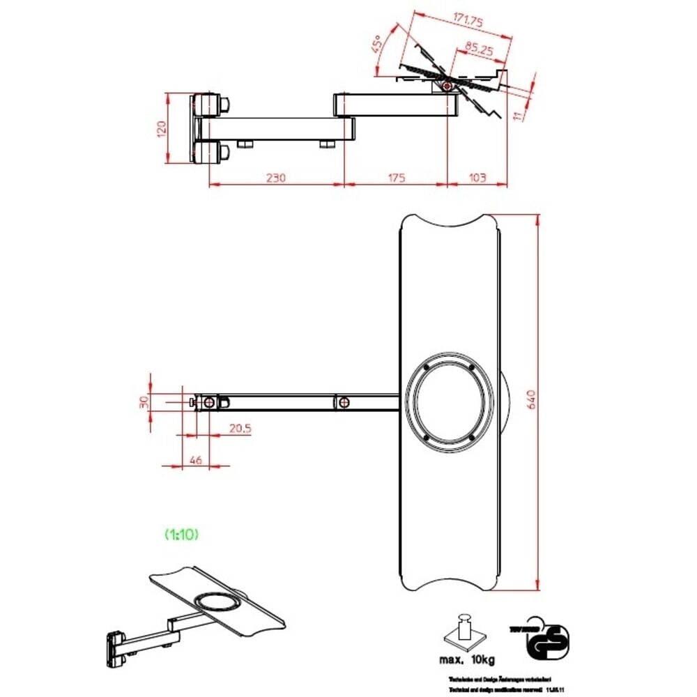 Produktabbildung Nr. 5: HEMMDAL Elektrisch höhenverstellbarer Packtisch ERGO 4, mit Aufbau, Tragfähigkeit 300 kg, HxBxT 720-1.220 x 2.000 x 900 mm