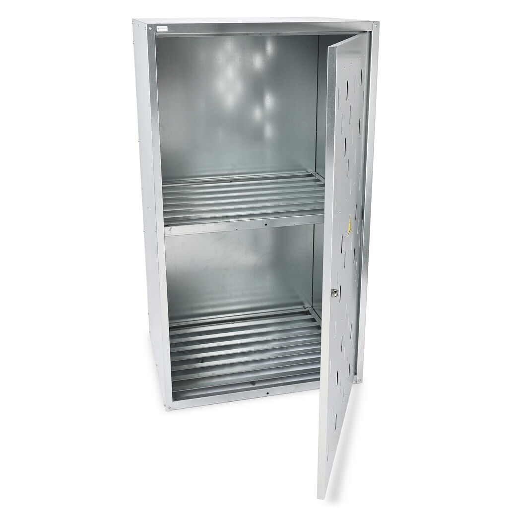 Produktabbildung Nr. 2: HEMMDAL Gasflaschenschrank, HxBxT 1500 x 840 x 690 mm, 1-türig