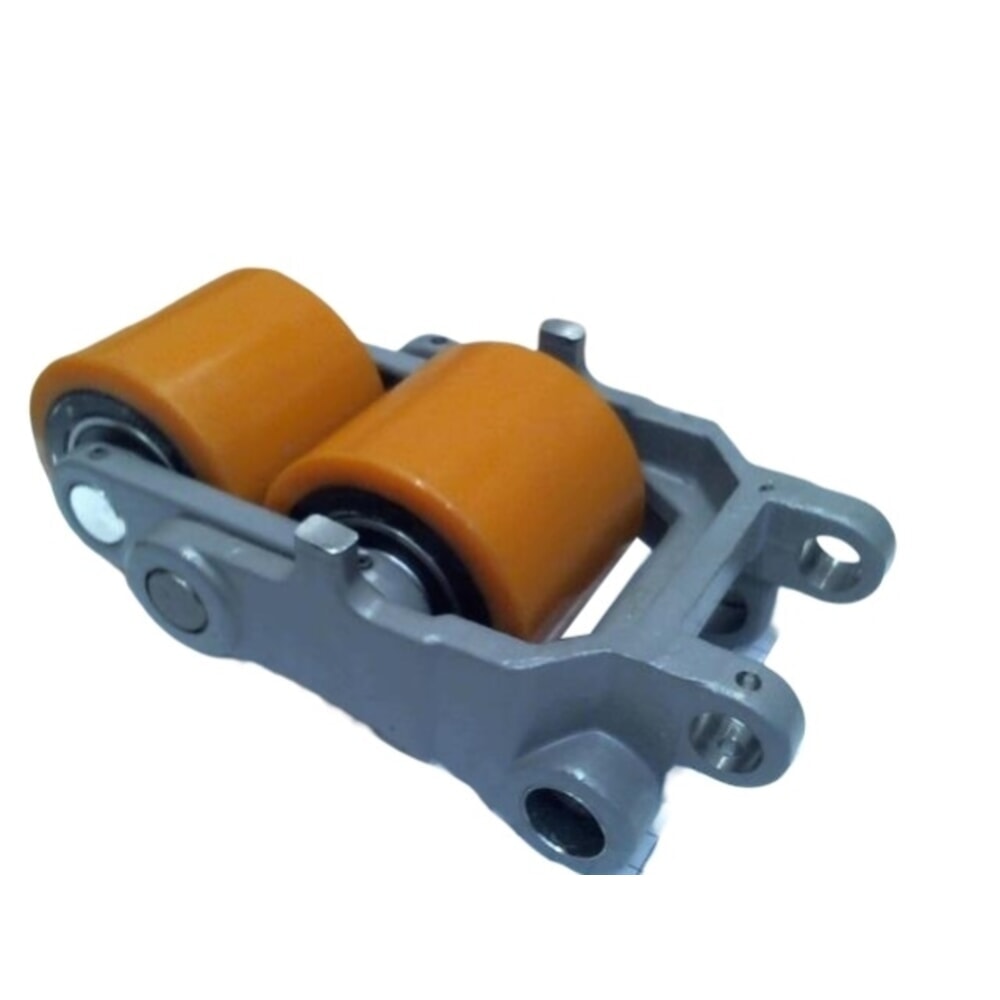 Produktabbildung: Lastrad für Elektro-Hubwagen Jungheinrich AME 15, AME 16 und Ameise® PTE 1.5, Polyurethan, Tandem
