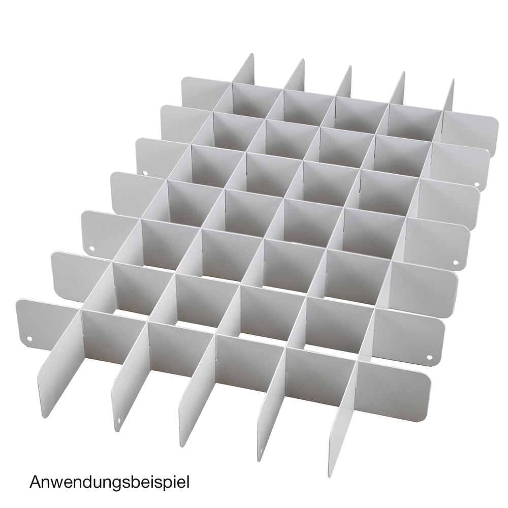 Produktabbildung Nr. 2: Einteiler für HEMMDAL Schubladenschrank Classic, LxB 338 x 50 mm, für kleine Schublade