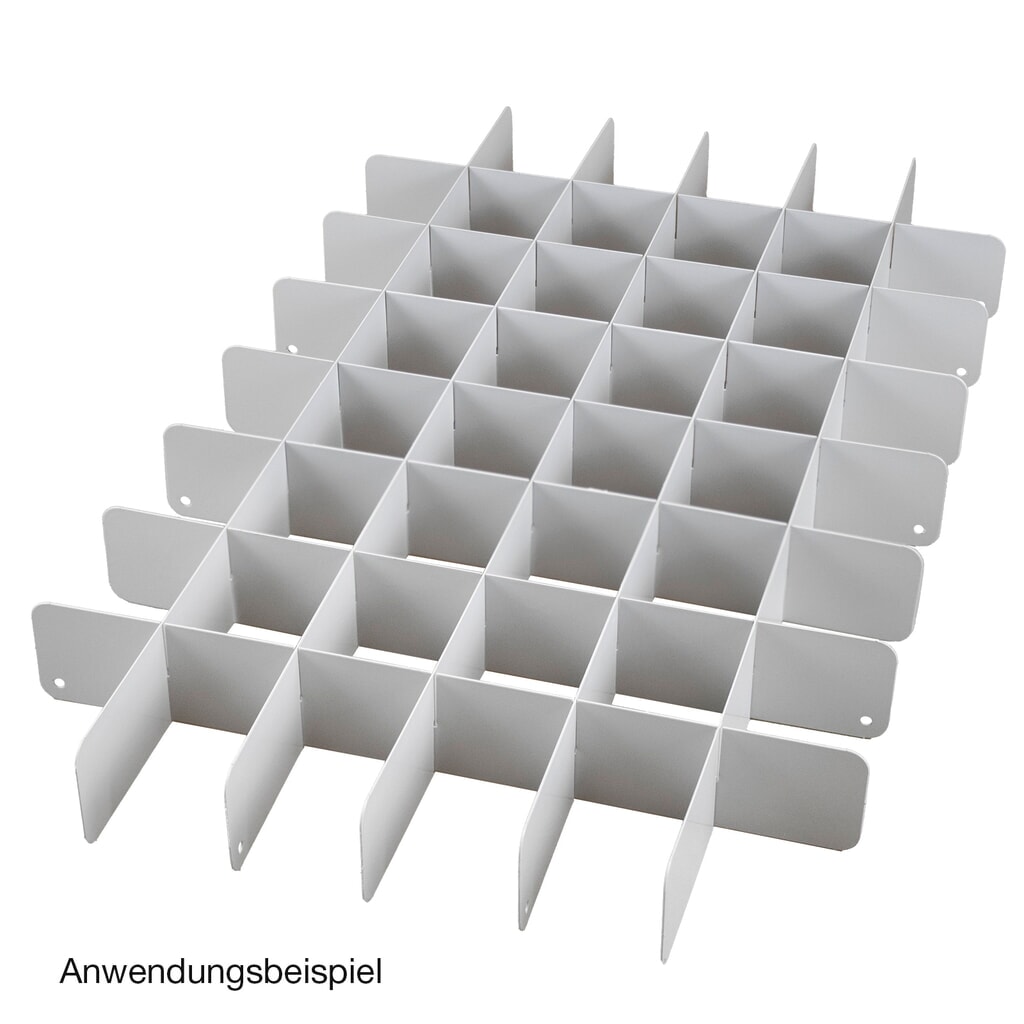 Einteiler für HEMMDAL Schubladenschrank Classic, LxB 338 x 50 mm, für kleine Schublade Produktabbildung Nr. 2: Einteiler für HEMMDAL Schubladenschrank Classic, LxB 338 x 50 mm, für kleine Schublade