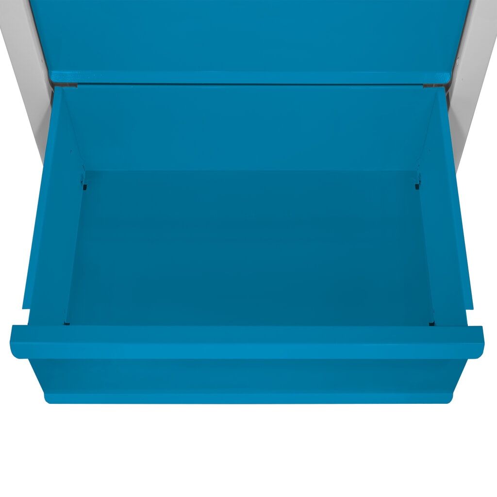 Produktabbildung Nr. 6: HEMMDAL Schubladenschrank Maxi, 8 Schubladen, HxBxT 900 x 710 x 550 mm, lichtgrau/lichtblau