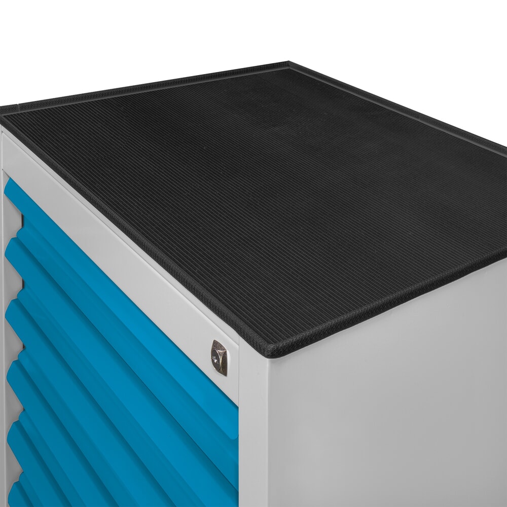 Produktabbildung Nr. 7: HEMMDAL Schubladenschrank Maxi, 8 Schubladen, HxBxT 900 x 710 x 550 mm, lichtgrau/lichtblau