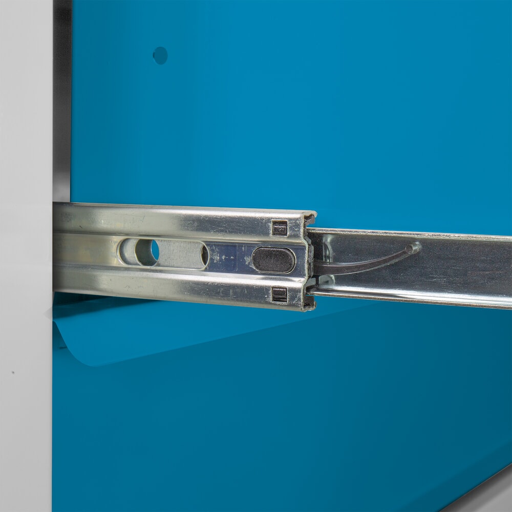 Produktabbildung Nr. 4: HEMMDAL Schubladenschrank Classic, 5 Schubladen, HxBxT 600 x 700 x 435 mm, lichtgrau/lichtblau