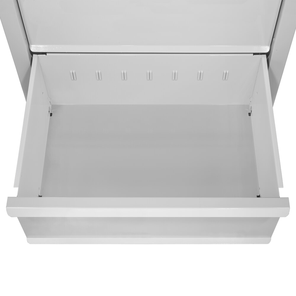 Produktabbildung Nr. 4: HEMMDAL Schubladenschrank Classic, 6 Schubladen, HxBxT 750 x 700 x 435 mm, lichtgrau