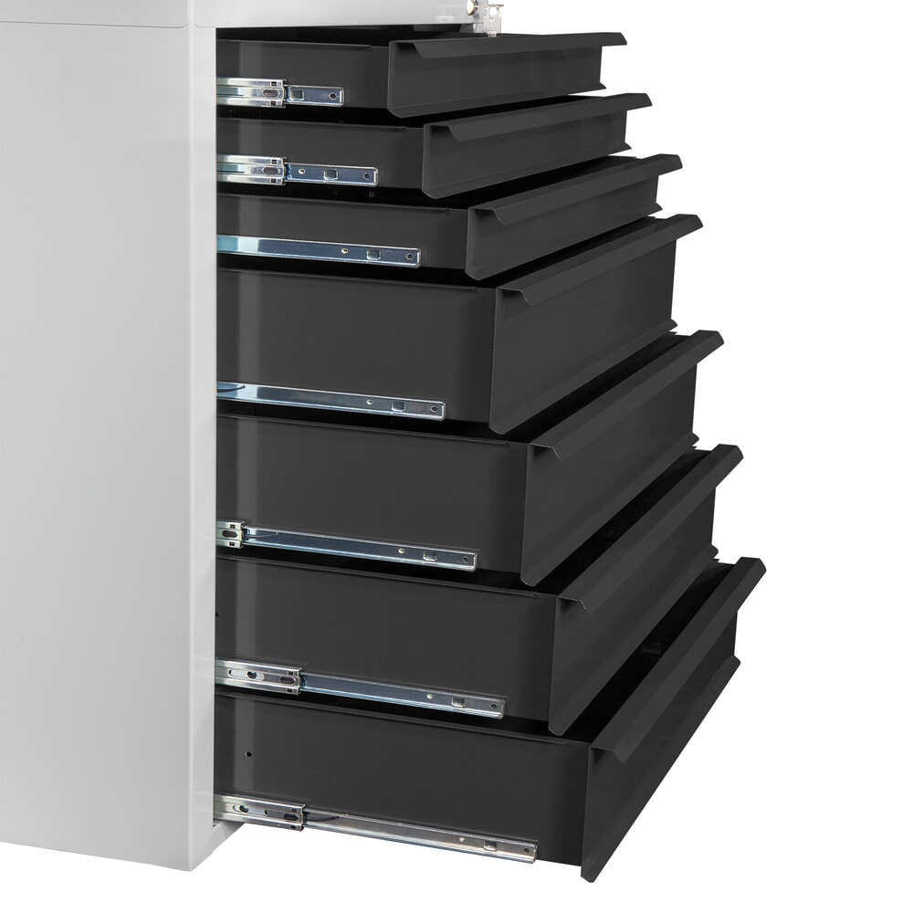 Produktabbildung Nr. 7: HEMMDAL Schubladenschrank Classic, 7 Schubladen, HxBxT 900 x 700 x 435 mm, lichtgrau/anthrazitgrau