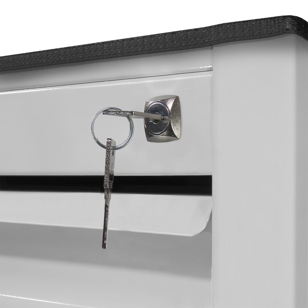 Produktabbildung Nr. 5: HEMMDAL Schubladenschrank Maxi, 8 Schubladen, HxBxT 900 x 710 x 550 mm, lichtgrau