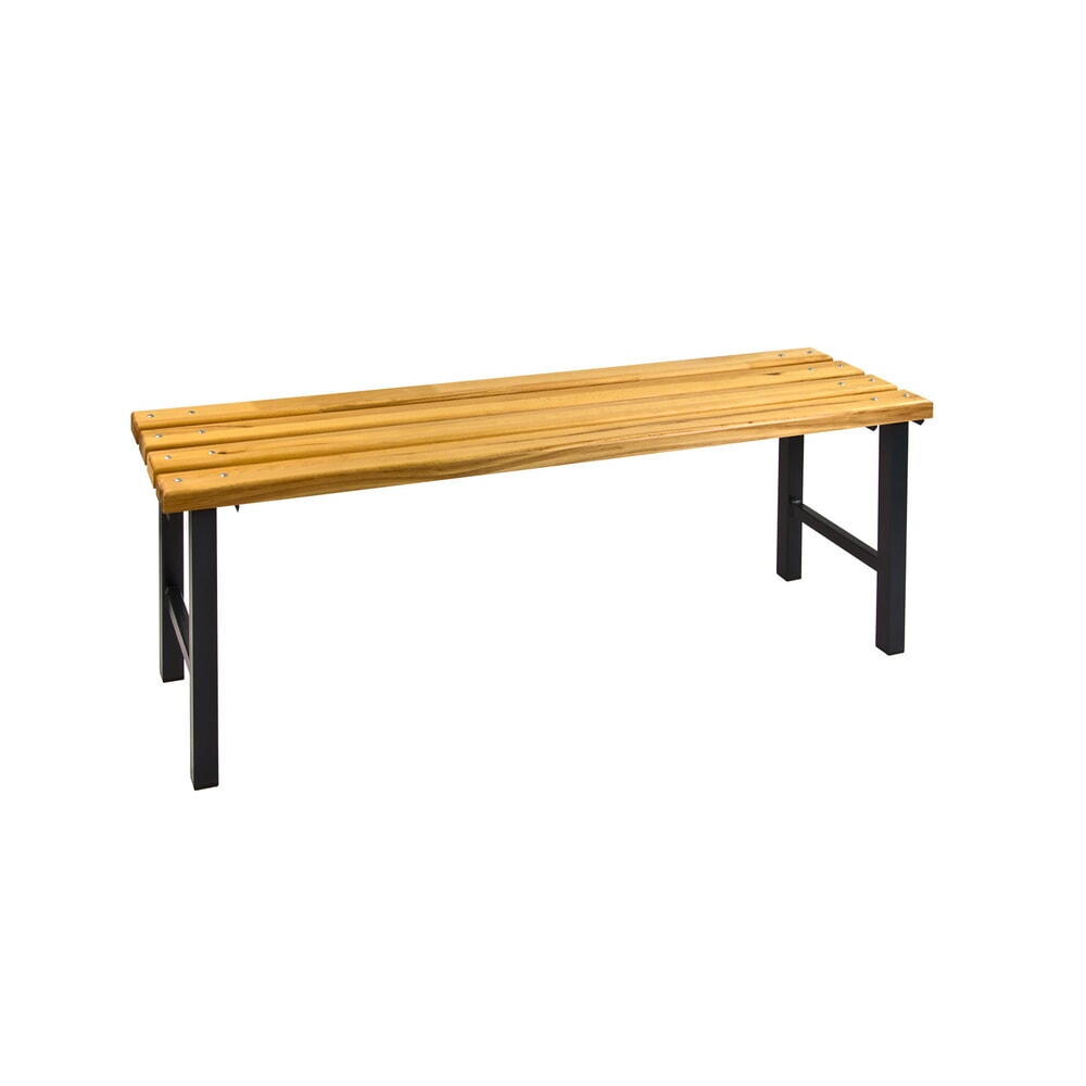 Produktabbildung: HEMMDAL Umkleidesitzbank, LxBxH 1000mm x 400mm x 420mm, anthrazitgrau