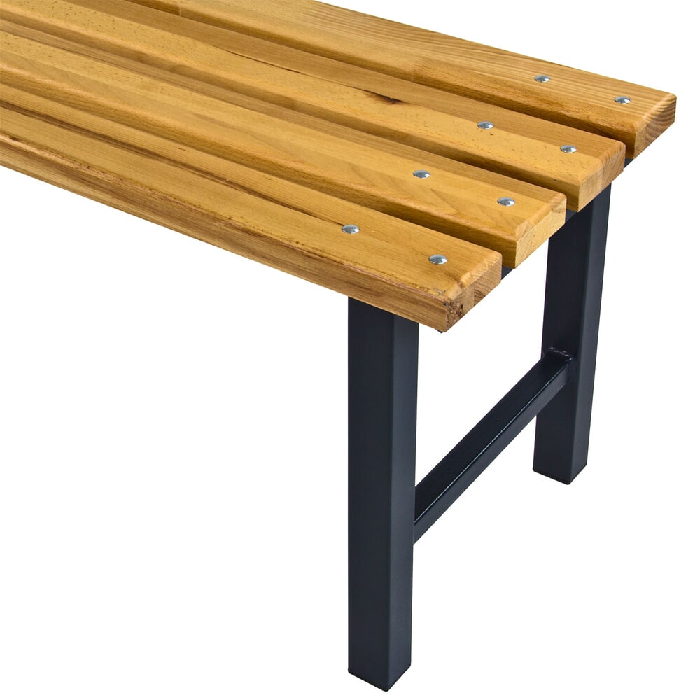 Produktabbildung Nr. 2: HEMMDAL Umkleidesitzbank, LxBxH 1000mm x 400mm x 420mm, anthrazitgrau