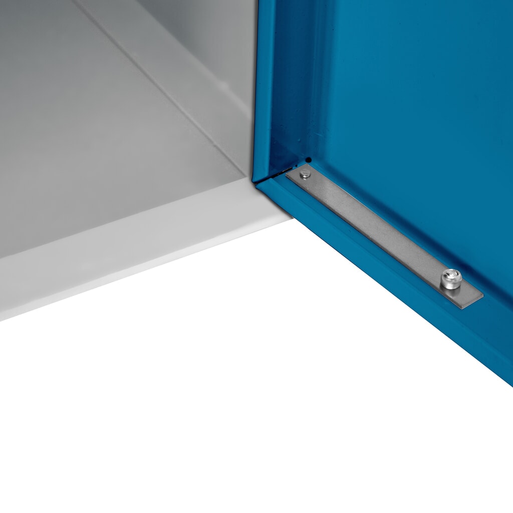 Produktabbildung Nr. 4: Steinbock® Schließfachwürfel, Drehriegelschloss, HxBxT 400 x 400 x 400 mm, lichtgrau/lichtblau