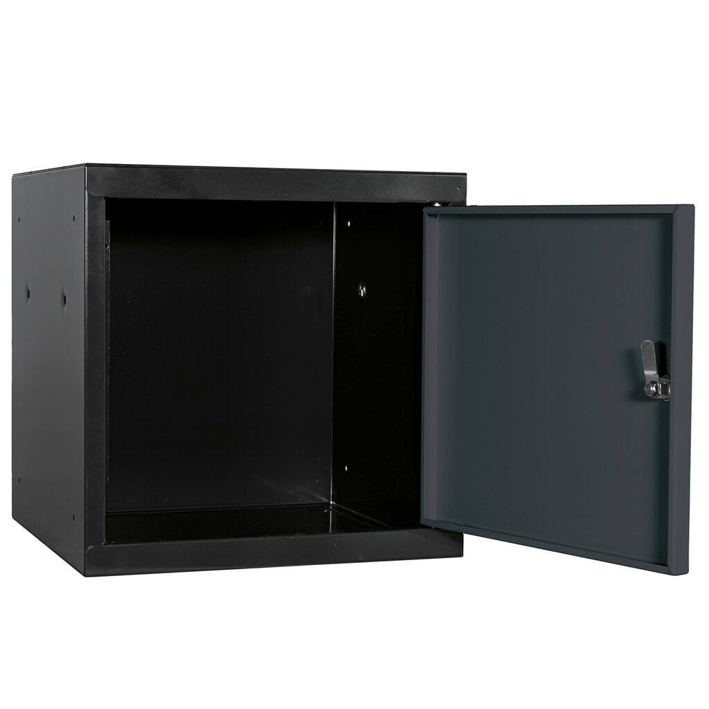 Produktabbildung Nr. 4: Steinbock® Schließfachwürfel, Zylinderschloss, HxBxT 400 x 400 x 400 mm, anthrazitgrau