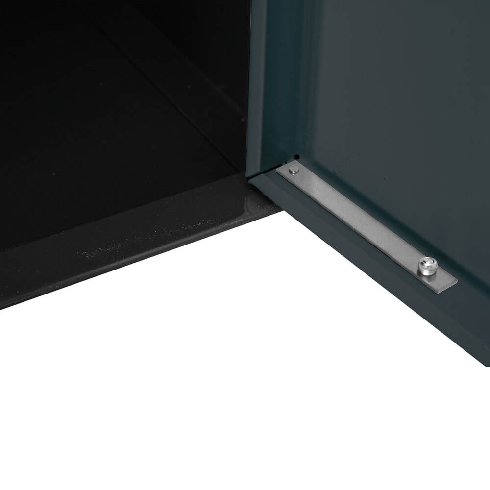 Produktabbildung Nr. 5: Steinbock® Schließfachwürfel, Zylinderschloss, HxBxT 400 x 400 x 400 mm, anthrazitgrau