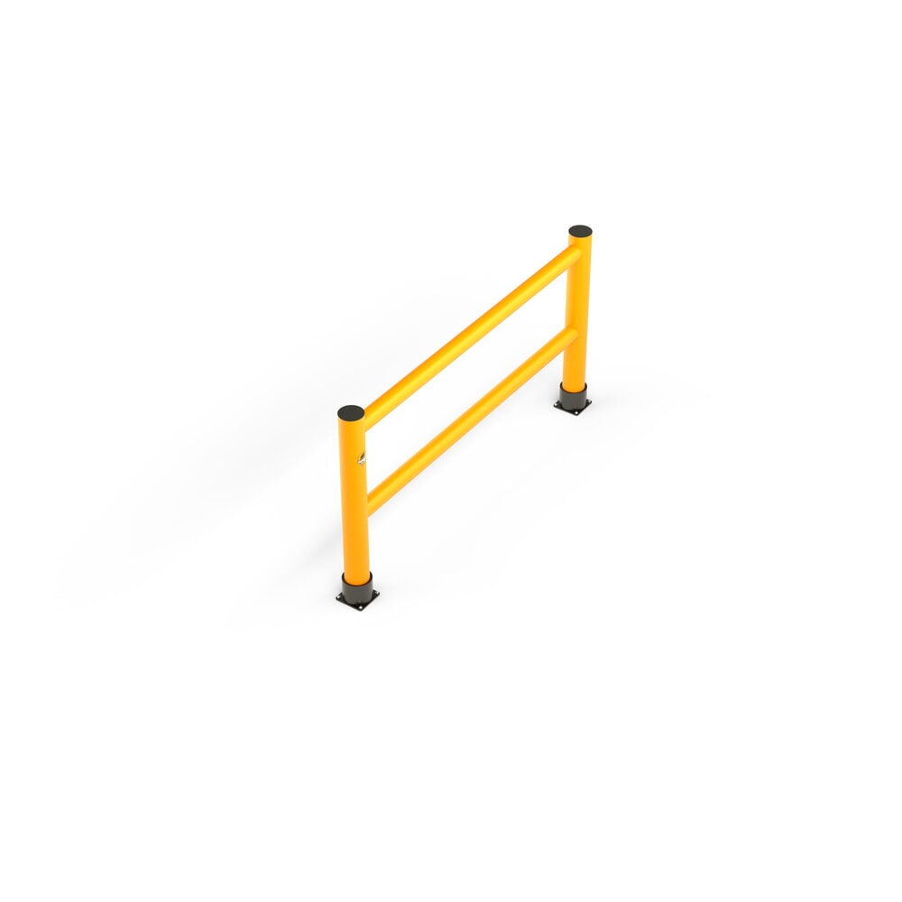 Produktabbildung Nr. 3: A.M.P.E.R.E. Rammschutzgeländer Rack Mammut®, Handlauf Flex, Länge 2,00 m