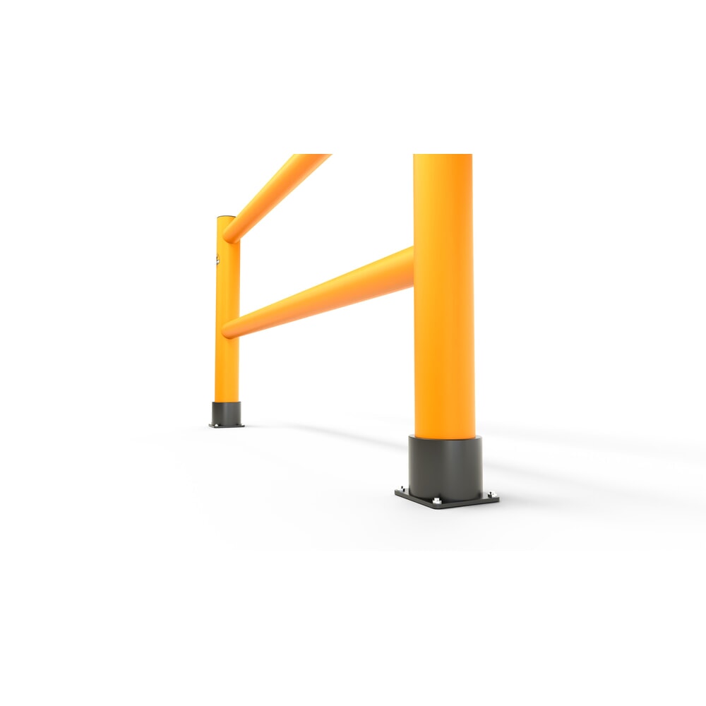 Produktabbildung Nr. 3: A.M.P.E.R.E. Rammschutzgeländer Rack Mammut®, Handlauf Flex Extra, Länge 10,00 m