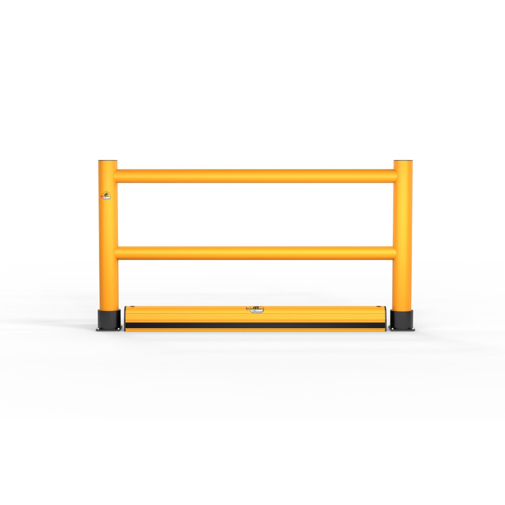 Produktabbildung Nr. 5: A.M.P.E.R.E. Rammschutzgeländer Rack Mammut®, Handlauf Flex Extra, Länge 2,00 m