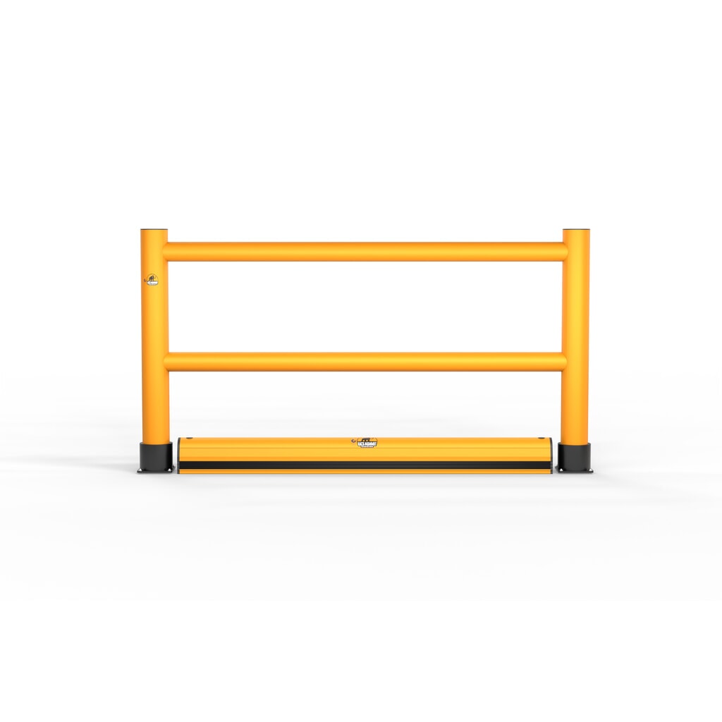 Produktabbildung Nr. 5: A.M.P.E.R.E. Rammschutzgeländer Rack Mammut®, Handlauf Flex Extra, Länge 2,00 m