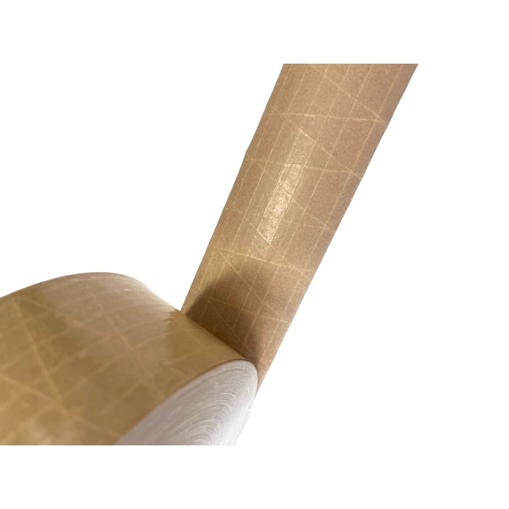 activaPaper® Nassklebeband, mit pflanzenbasiertem Klebstoff, gitterverstärkt, 125g/m², kernlos, BxL 70 mm x 150 Laufmeter, braun, 18 Rollen/VE Produktabbildung: activaPaper® Nassklebeband, mit pflanzenbasiertem Klebstoff, gitterverstärkt, 125g/m², kernlos, BxL 70 mm x 150 Laufmeter, braun, 18 Rollen/VE