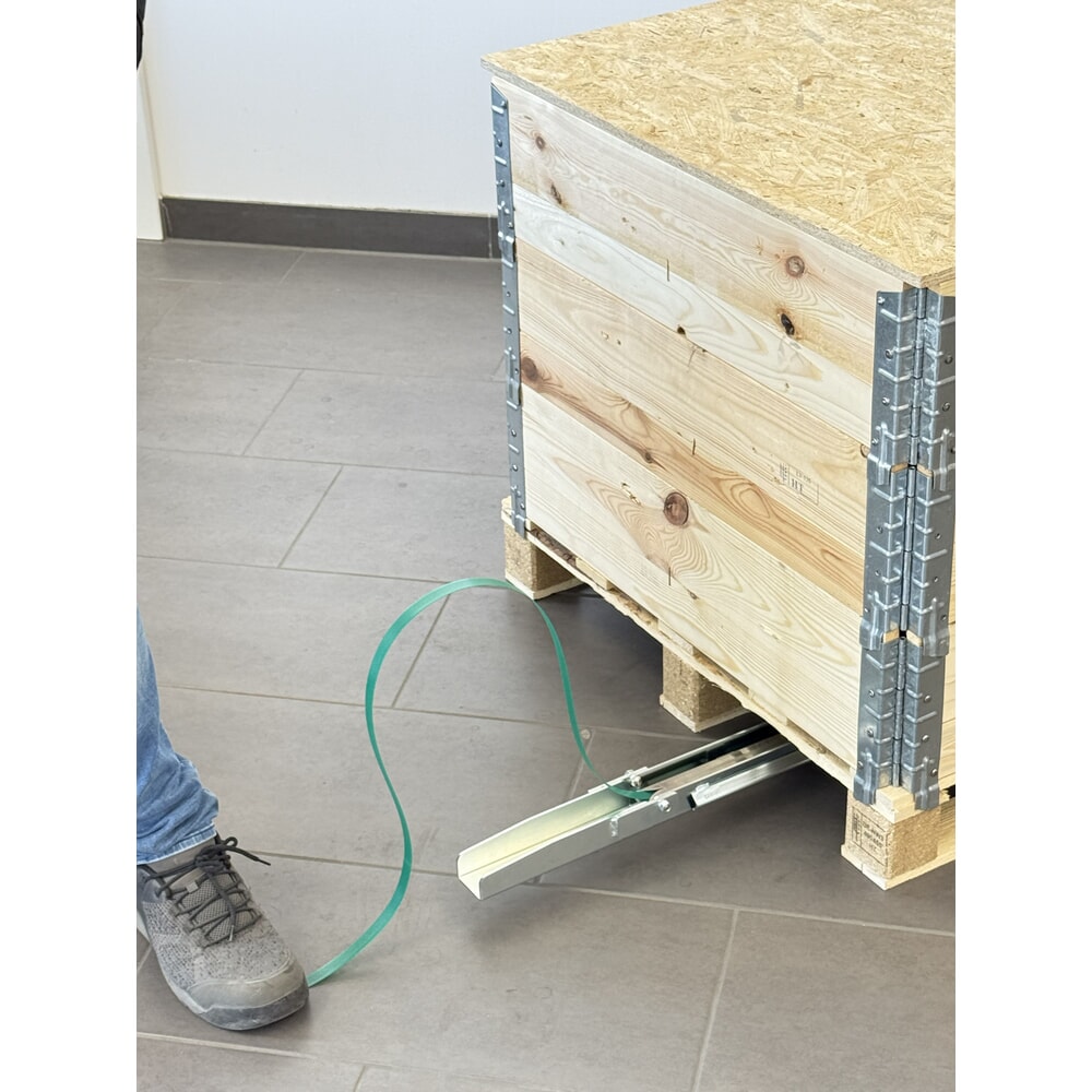 Produktabbildung Nr. 8: Palettenumreifungsmaschine TP-602 MV für Bandbreite 15,5 mm, halbautomatisch