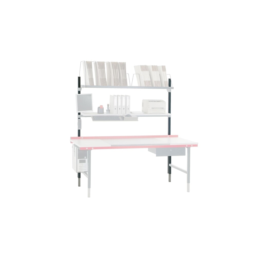 Produktabbildung: Befestigungsholme für Rocholz Packtisch SYSTEM 2000, lang