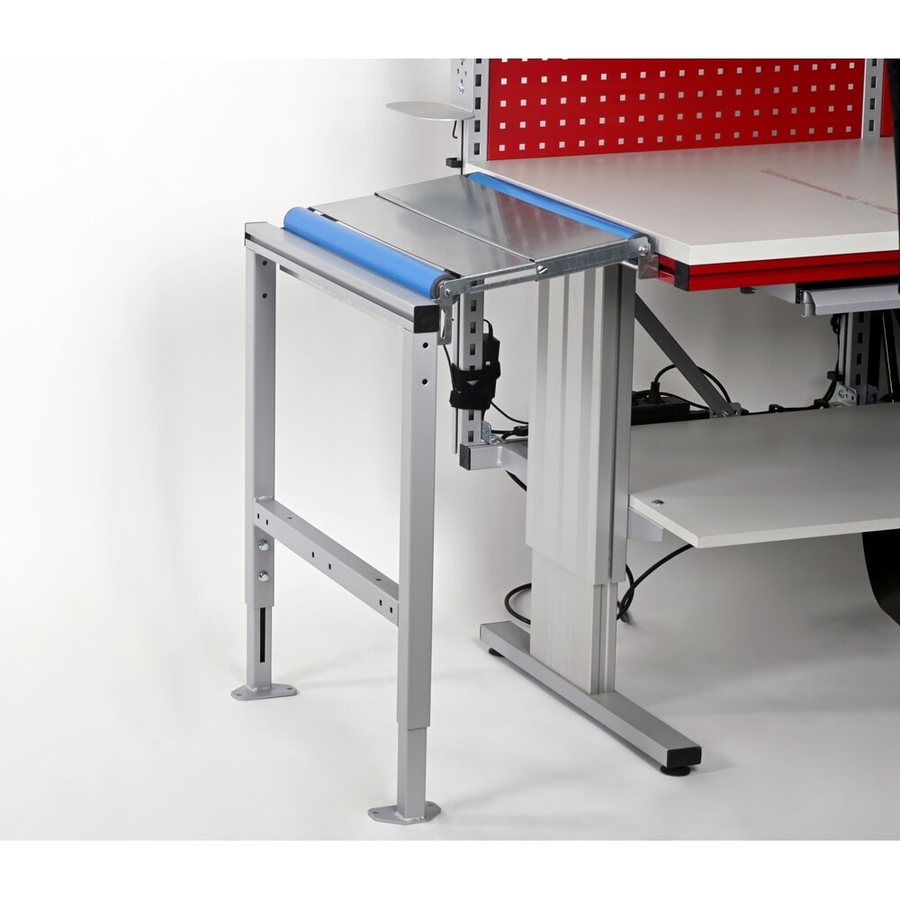 Produktabbildung: Fußgestell zur Montage der Übergangsbrücke für Rocholz Packtisch SYSTEM FLEX
