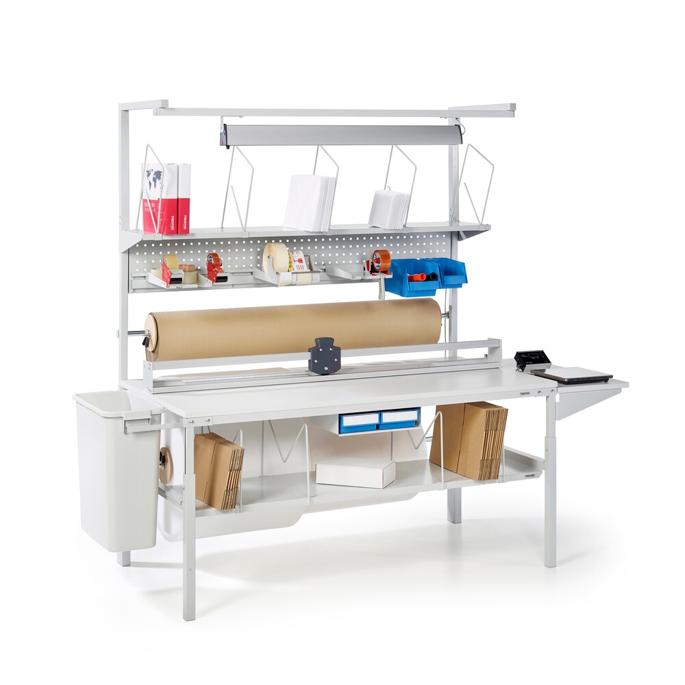Produktabbildung Nr. 5: TRESTON Werkzeughalterbox PPH mit 2 Schubladen, blau