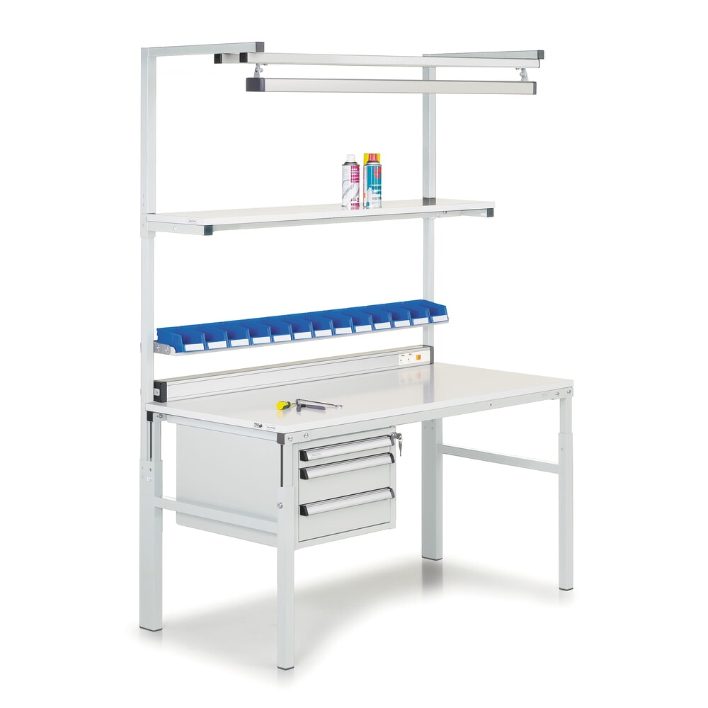 Produktabbildung Nr. 4: Zusatzaufbau für TRESTON Arbeitstische, Breite 1.200 mm