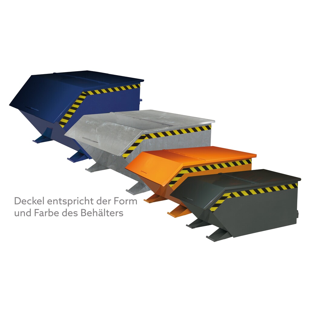 Deckel für Eichinger® Kastenwagen mit Rollen und Einfahrtaschen, 300 kg, Volumen 0,2 m³ Produktabbildung: Deckel für Eichinger® Kastenwagen mit Rollen und Einfahrtaschen, 300 kg, Volumen 0,2 m³