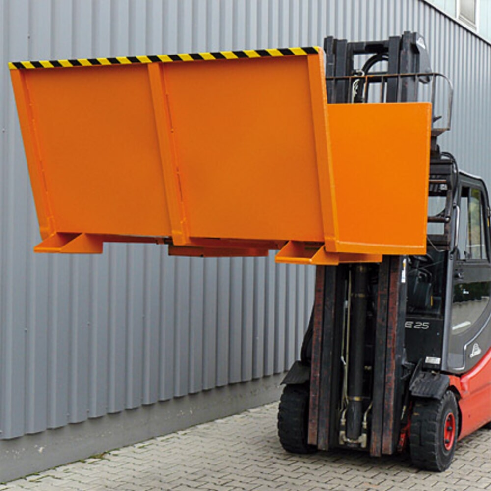 Produktabbildung Nr. 4: Eichinger® Langholz-Sammelplattform mit Seitenrampen, 500 kg feuerverzinkt