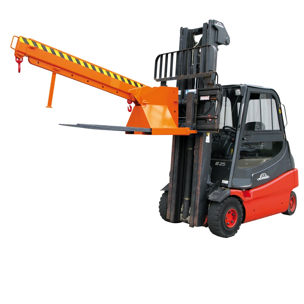 Produktabbildung: Eichinger® Kranarm teleskopierbar und höhenverstellbar, 2500 kg,  reinorange