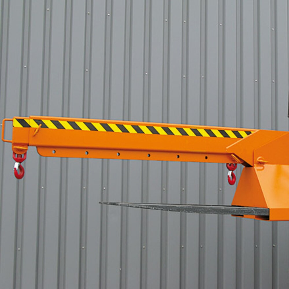 Produktabbildung Nr. 4: Eichinger® Kranarm teleskopierbar und höhenverstellbar, 2500 kg,  reinorange