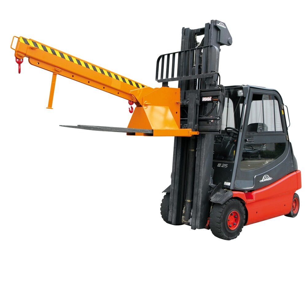Produktabbildung Nr. 6: Eichinger® Kranarm teleskopierbar und höhenverstellbar, 2500 kg,  reinorange