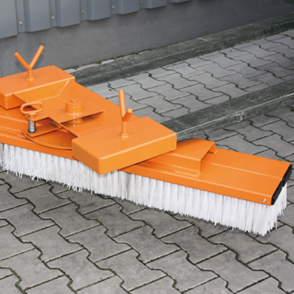 Produktabbildung Nr. 5: Eichinger® Kehrbesen für Gabelstapler, Radlader, etc., Breite 1000 mm reinorange
