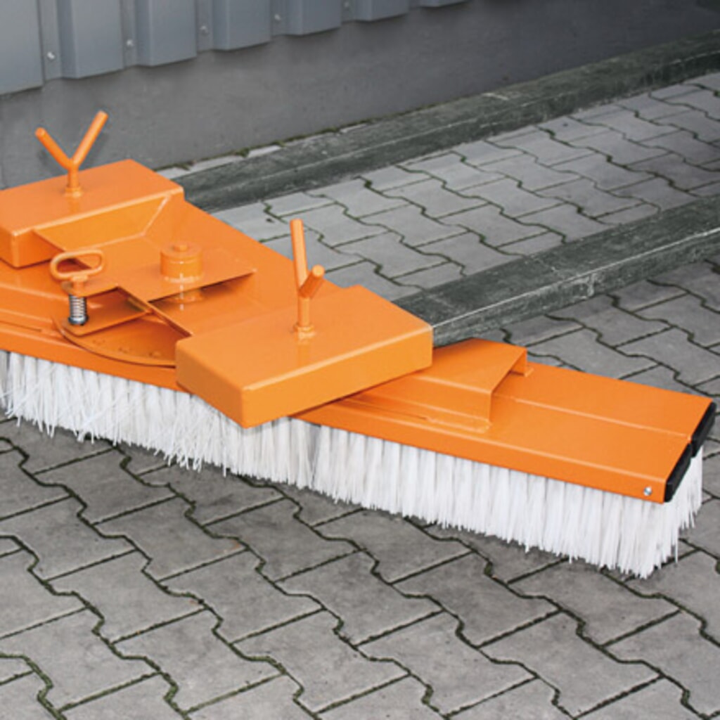 Produktabbildung Nr. 5: Eichinger® Kehrbesen für Gabelstapler, Radlader, etc., Breite 1000 mm reinorange