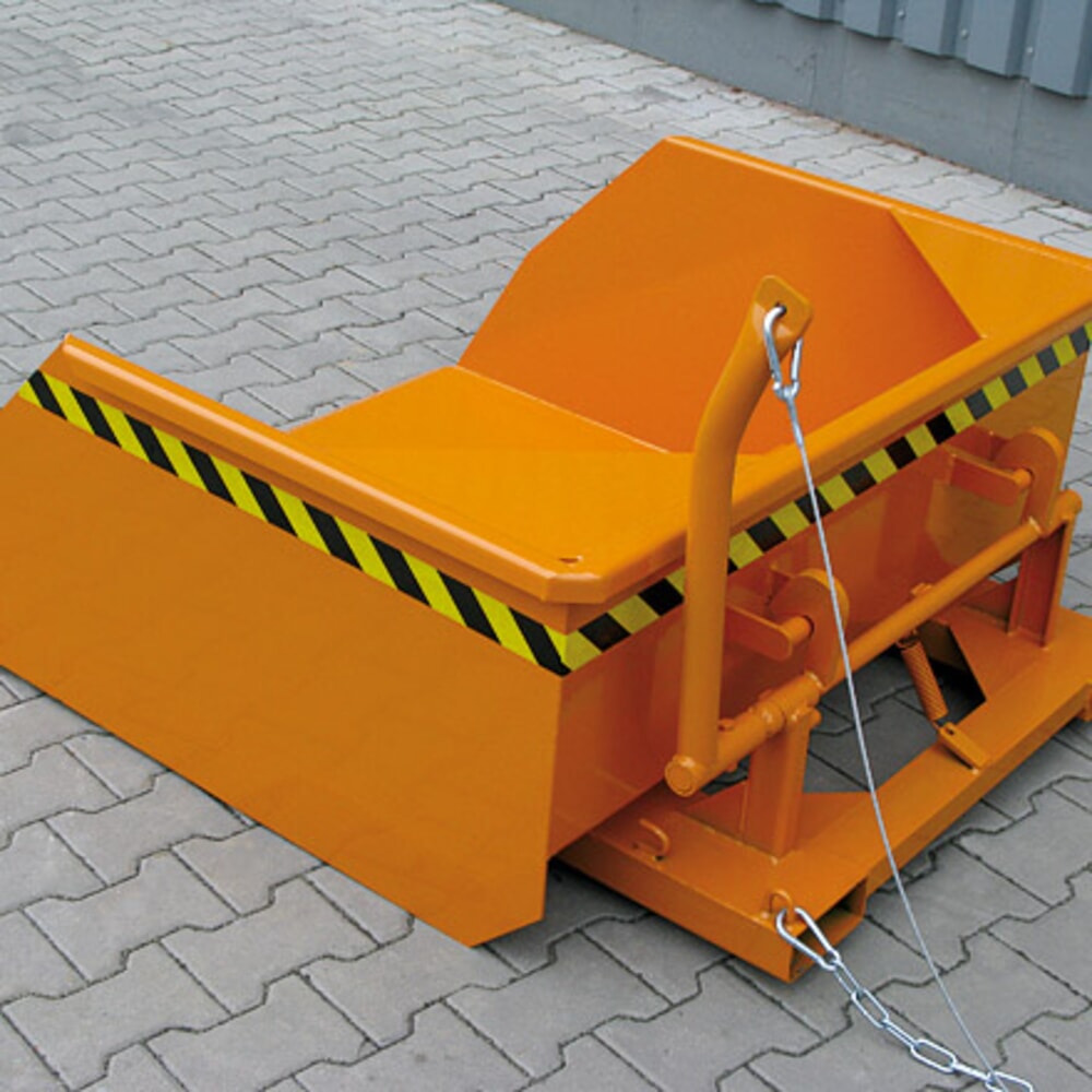 Produktabbildung Nr. 3: Eichinger® Schaufel mit Staplergabel-Durchschub, 1500 kg, 300 Liter reinorange