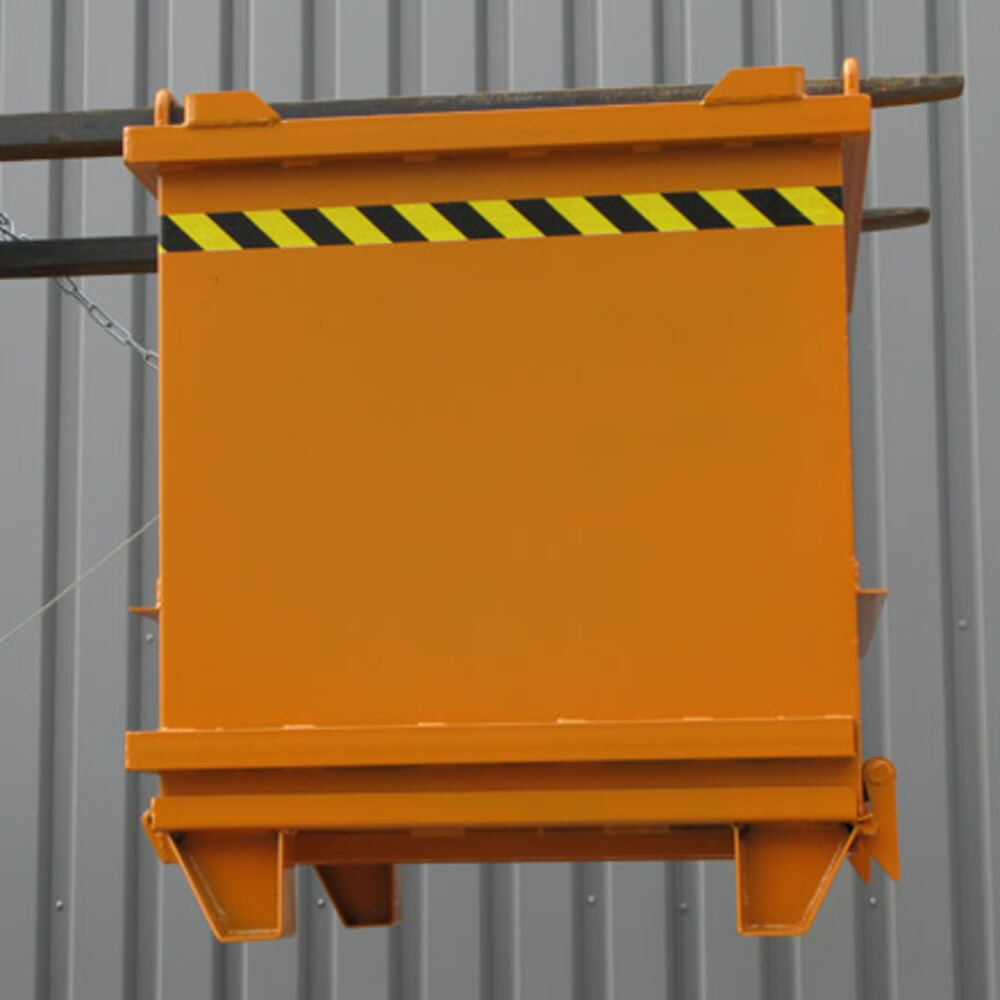 Produktabbildung Nr. 3: Eichinger® Baustoff-Container mit Klappboden, 1000 kg, 300 Liter enzianblau