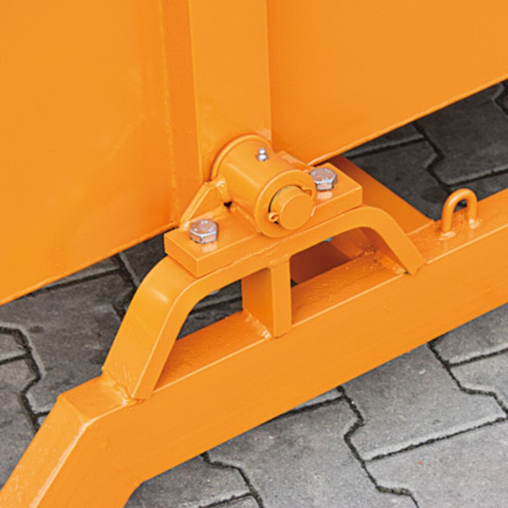 Produktabbildung Nr. 4: Eichinger® Kippbehälter extragroß und massiv, 2500 kg, 4000 Liter, reinorange