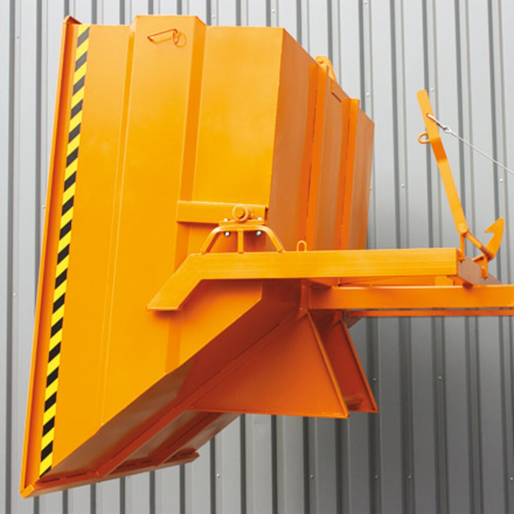 Produktabbildung Nr. 5: Eichinger® Kippbehälter extragroß und massiv, 2500 kg, 4000 Liter, reinorange