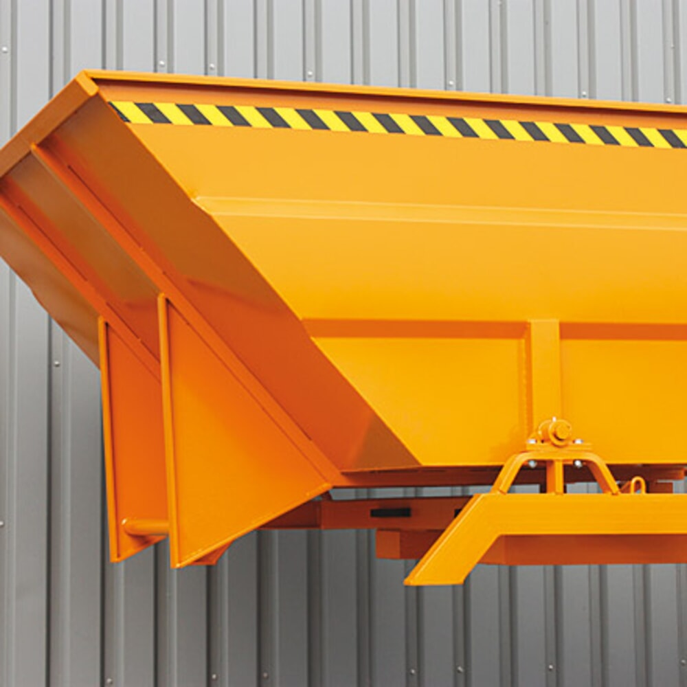 Produktabbildung Nr. 6: Eichinger® Kippbehälter extragroß und massiv, 2500 kg, 4000 Liter, reinorange