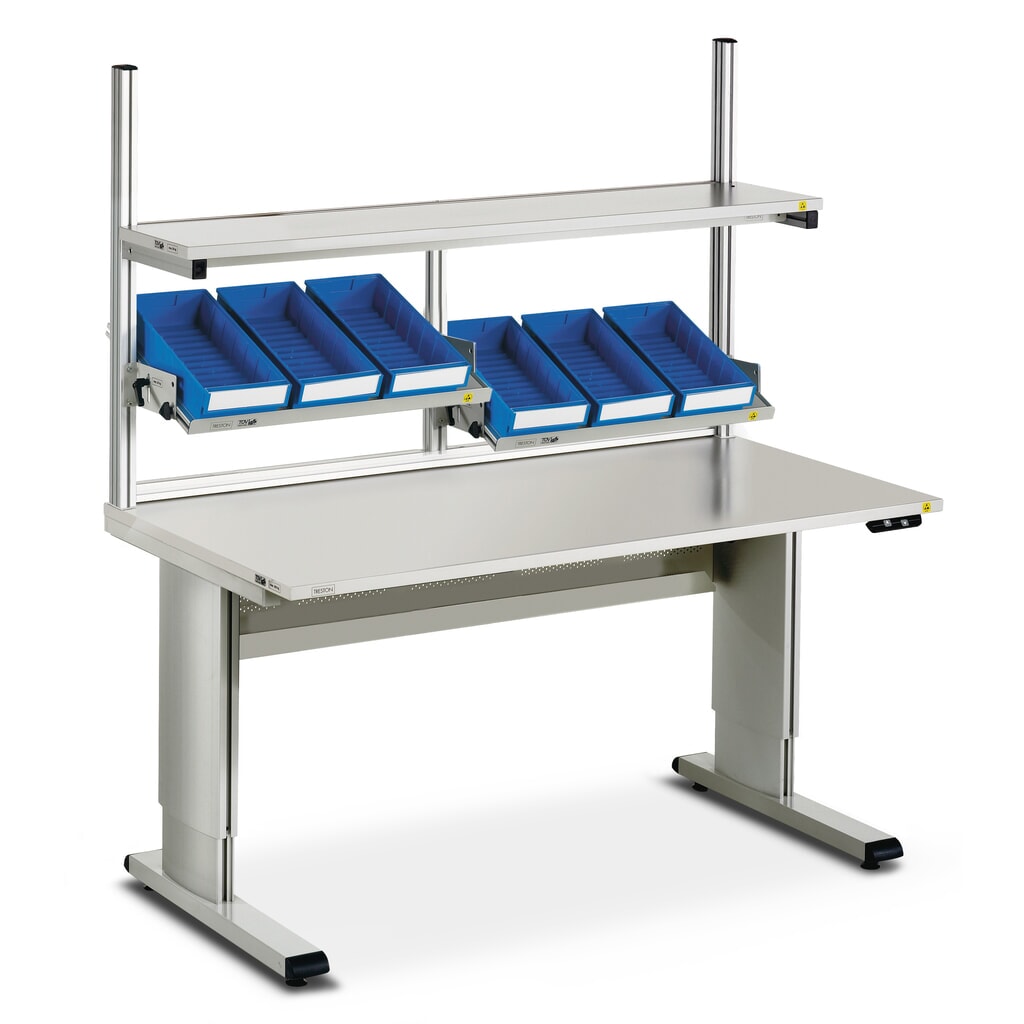 Produktabbildung Nr. 3: Etagenbord für TRESTON Arbeitstisch, Typ WB, Breite 1.800 mm